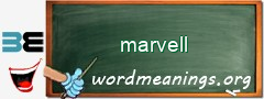 WordMeaning blackboard for marvell